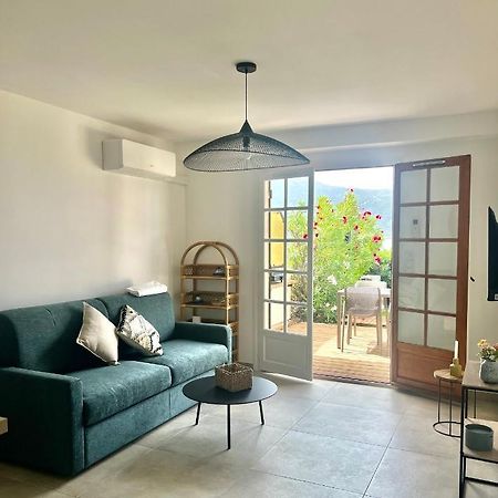 Appartement 2-4 Pers, Acces Direct Mer Casaglione Luaran gambar